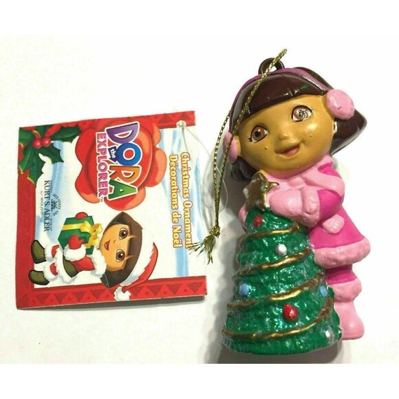 Nickelodeon Dora The Explorer Christmas Ornament 2013 Kurt S Adler NWT Holiday - Picture 1 of 7